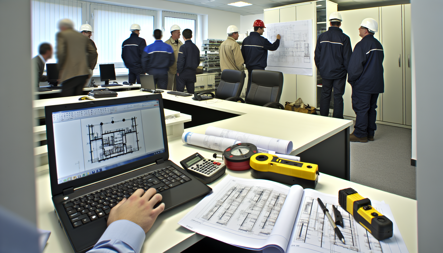 Projekt instalacji elektrycznych w firmie